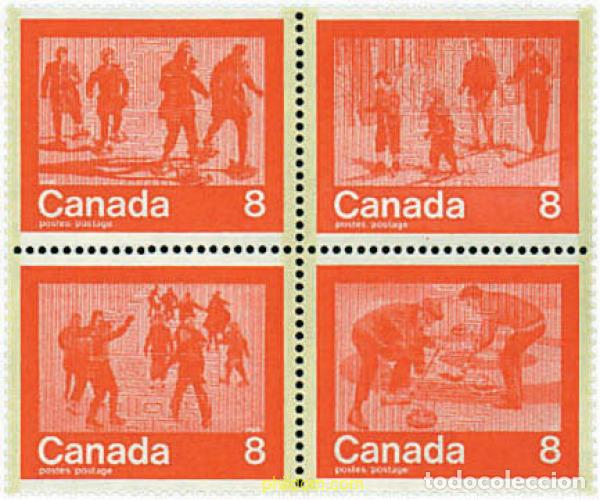 Sellos: 6428 MNH CANADA 1974 21 JUEGOS OLIMPICOS VERANO MONTREAL 1976