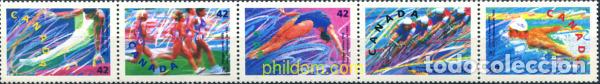 Sellos: 300333 MNH CANADA 1992 25 JUEGOS OLIMPICOS VERANO BARCELONA 1992