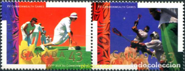 Sellos: 300345 MNH CANADA 1994 15 JUEGOS DEPORTIVOS DE LA COMMONWEALTH.