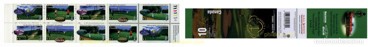 Sellos: 115834 MNH CANADA 1995 CENTENARIO DE LA ASOCIACION REAL DE GOLF DEL CANADA