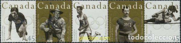 Sellos: 314129 HINGED CANADA 1996 CENTENARIO DE LOS JUEGOS OLIMPICOS - Foto 1