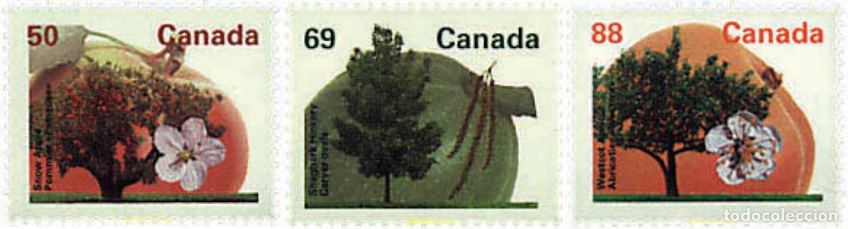 Sellos: 82273 MNH CANADA 1994 ARBOLES FRUTALES DE CANADA