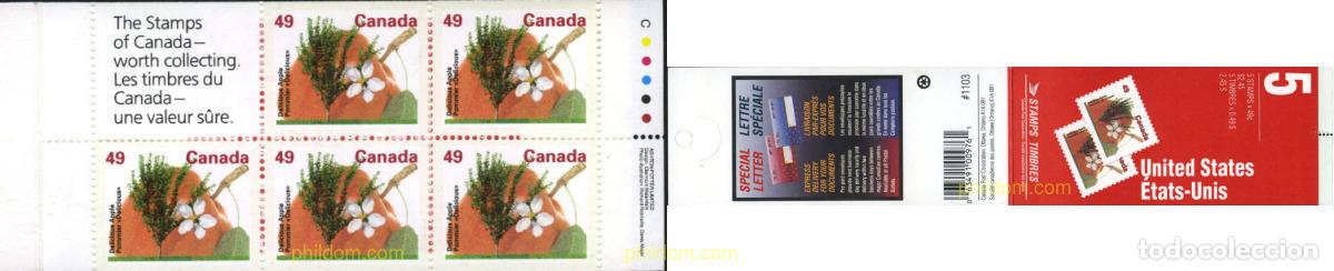 Sellos: 206820 MNH CANADA 1992 ARBOLES FRUTALES DE CANADA