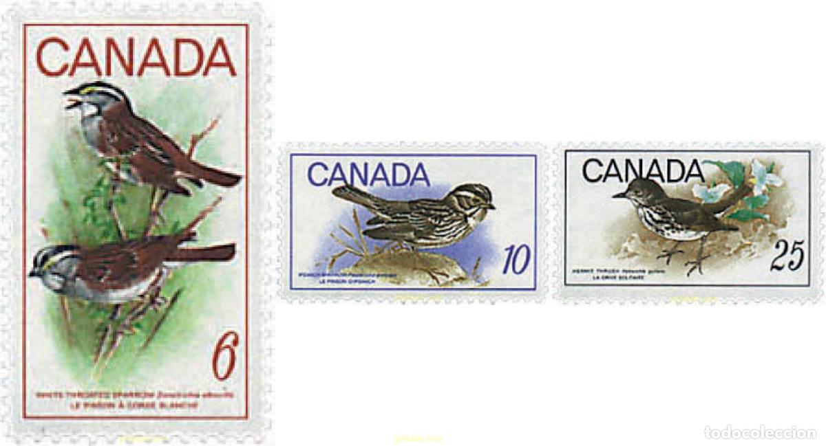 Sellos: 31767 MNH CANADA 1969 AVES - Foto 1