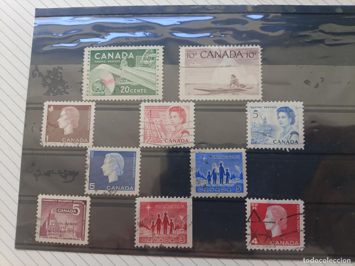 Sellos: Canada. Lote de sellos - Foto 1