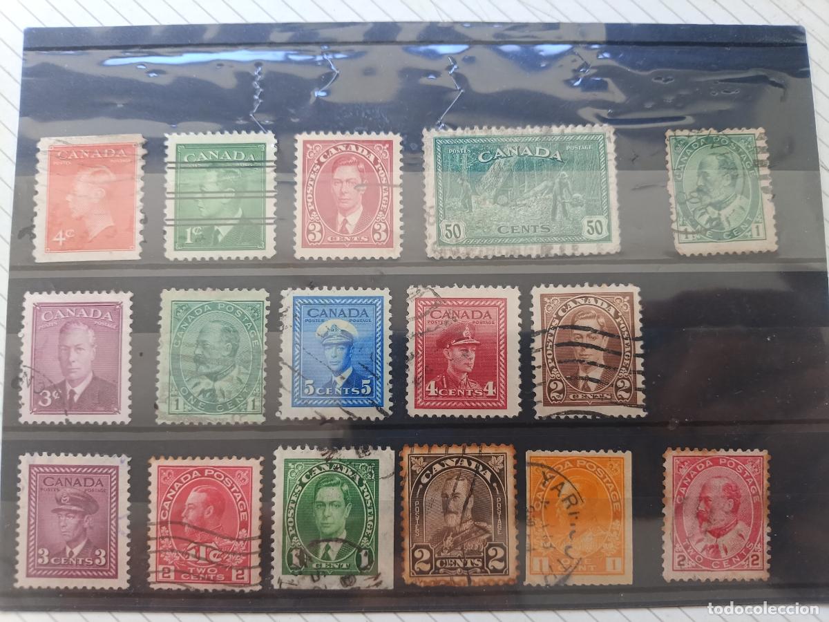 Sellos: Canada. Lote de sellos - Foto 1