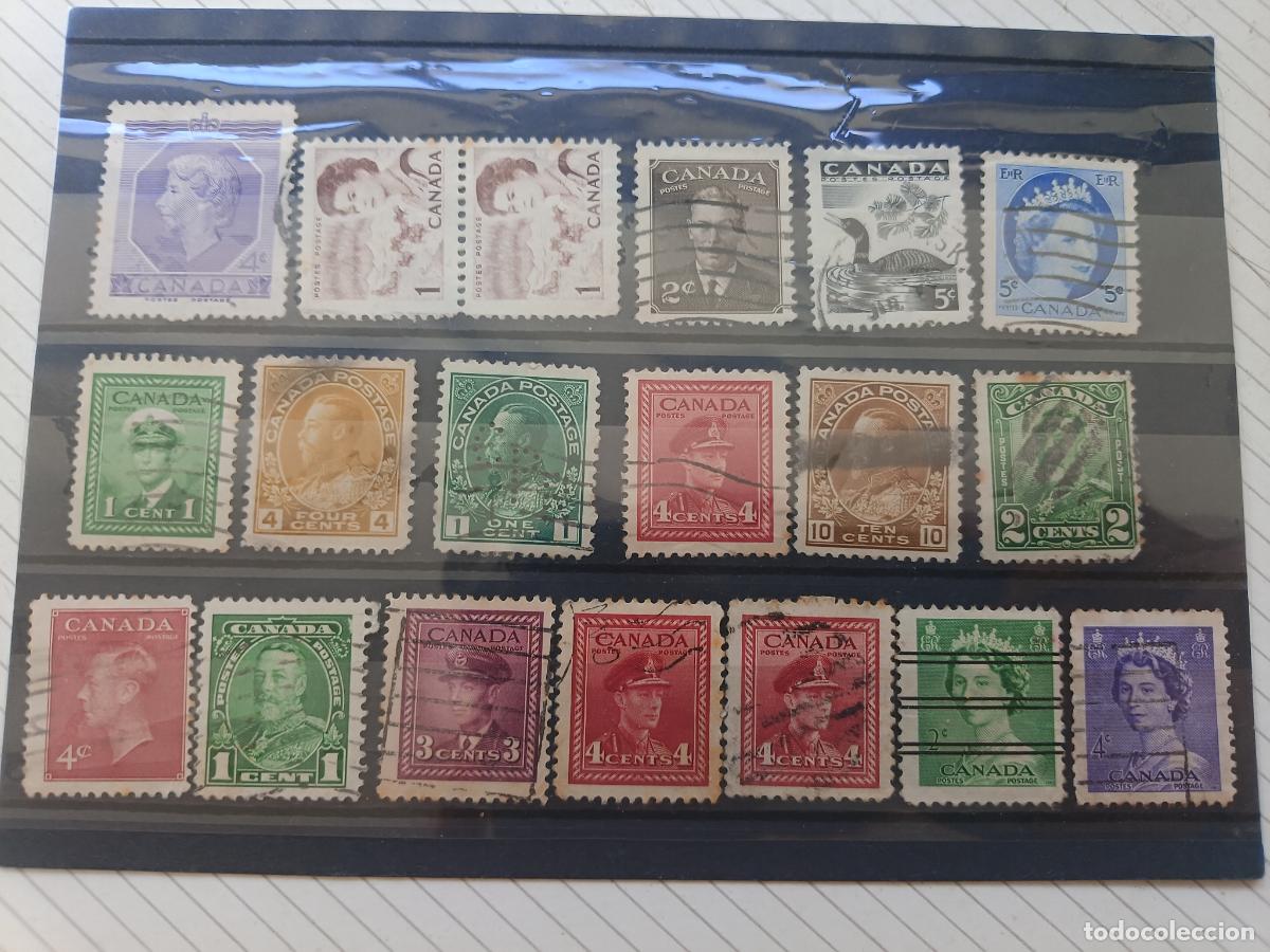Sellos: Canada. Lote de sellos - Foto 1