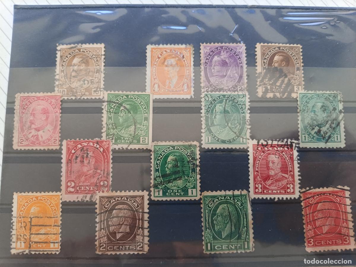 Sellos: Canada. Lote de sellos - Foto 1