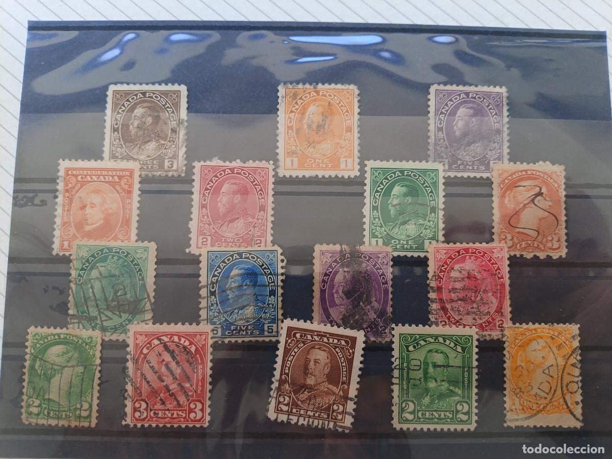Sellos: Canada. Lote de sellos - Foto 1
