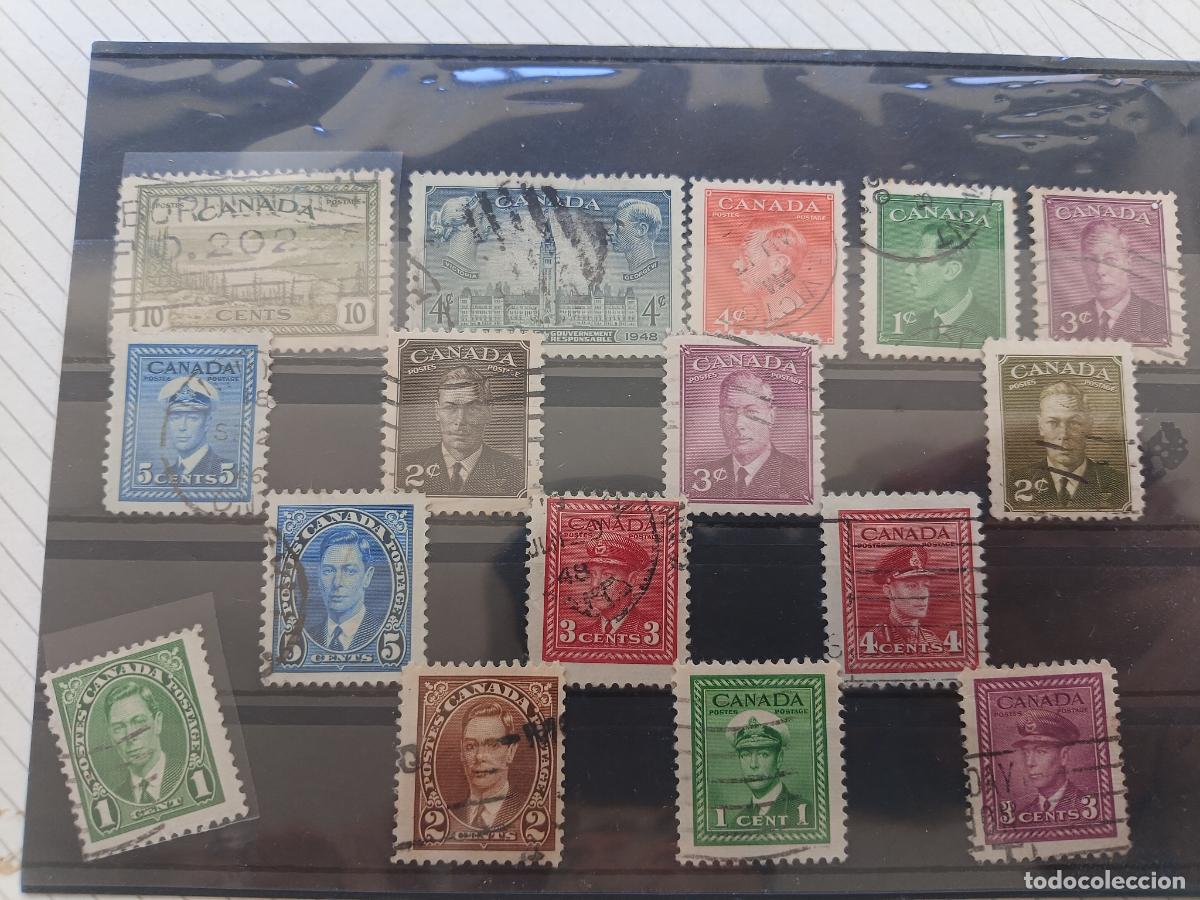 Sellos: Canada. Lote de sellos - Foto 1