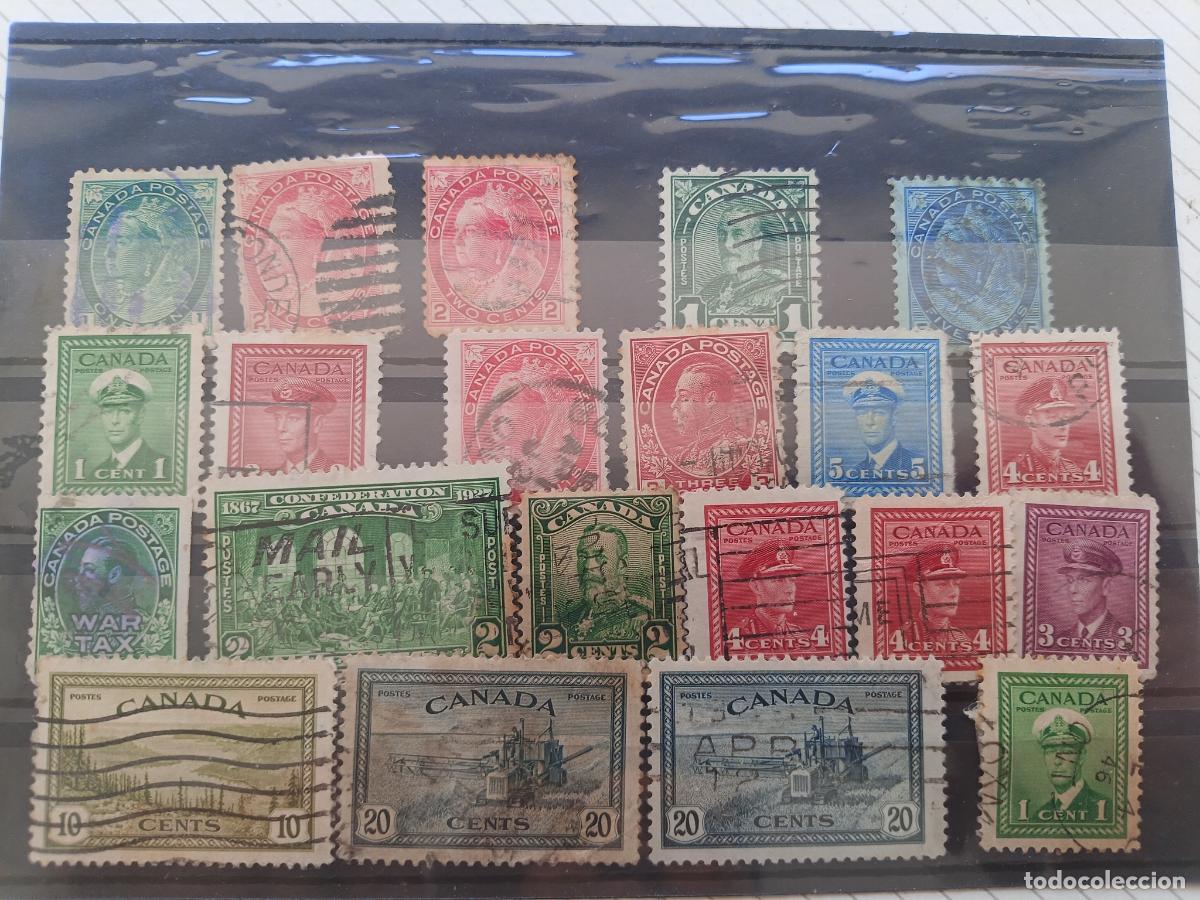 Sellos: Canada. Lote de sellos - Foto 1