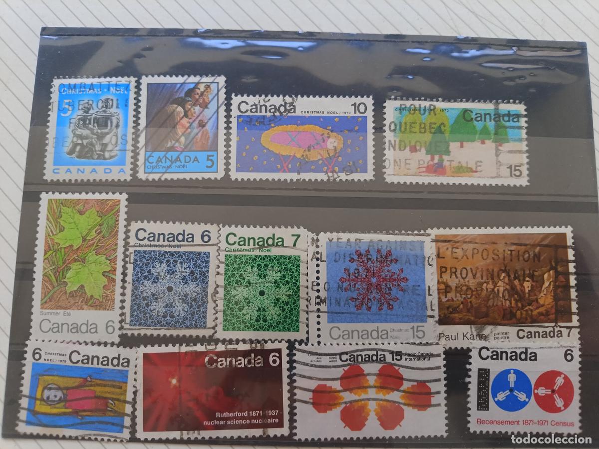 Sellos: Canad&aacute;. Lote de sellos - Foto 1