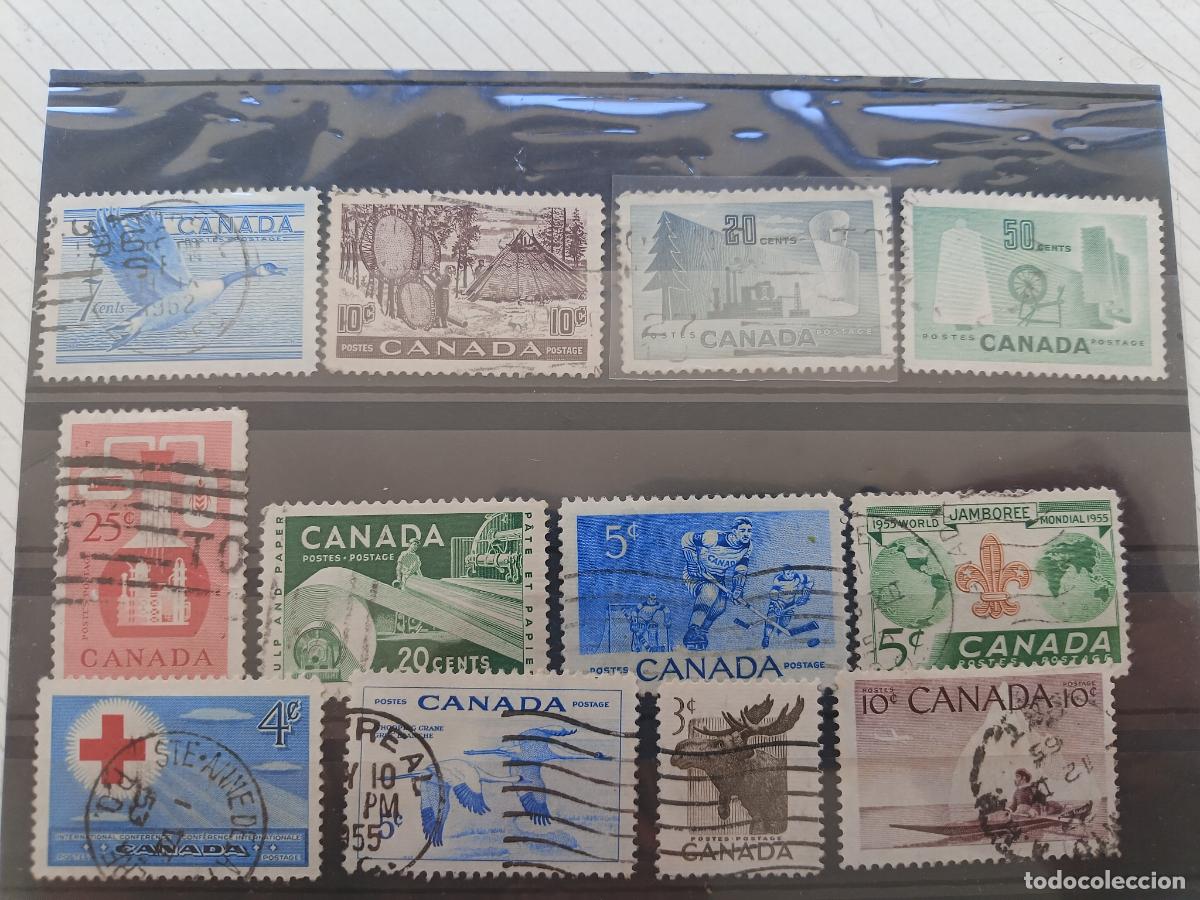Sellos: Canad&aacute;. Lote de sellos - Foto 1