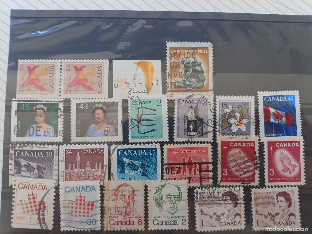 Sellos: Canad&aacute;. Lote de sellos - Foto 1