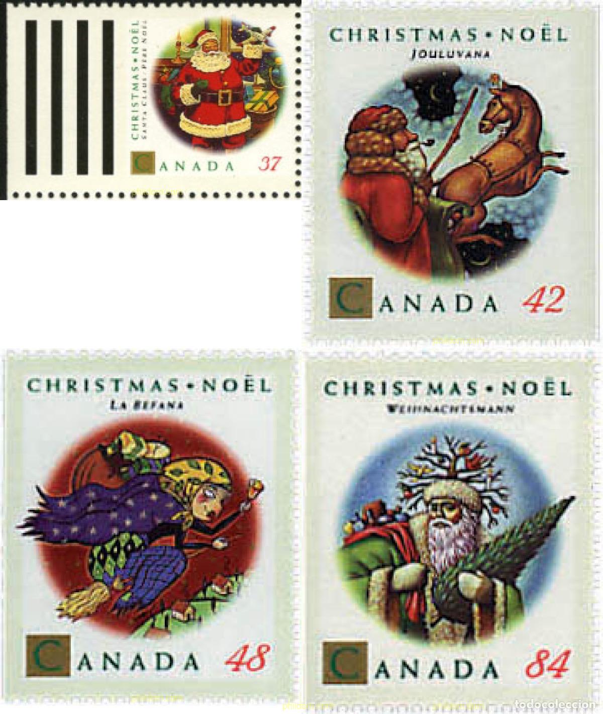 Sellos: 77930 MNH CANADA 1992 NAVIDAD - Foto 1