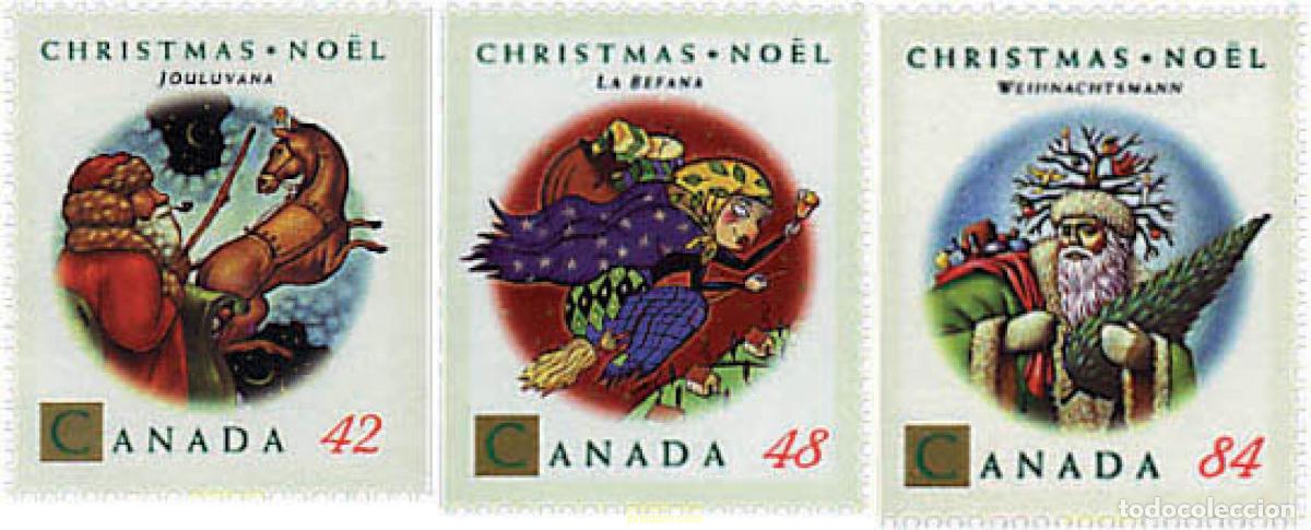 Sellos: 313990 MNH CANADA 1992 NAVIDAD - Foto 1