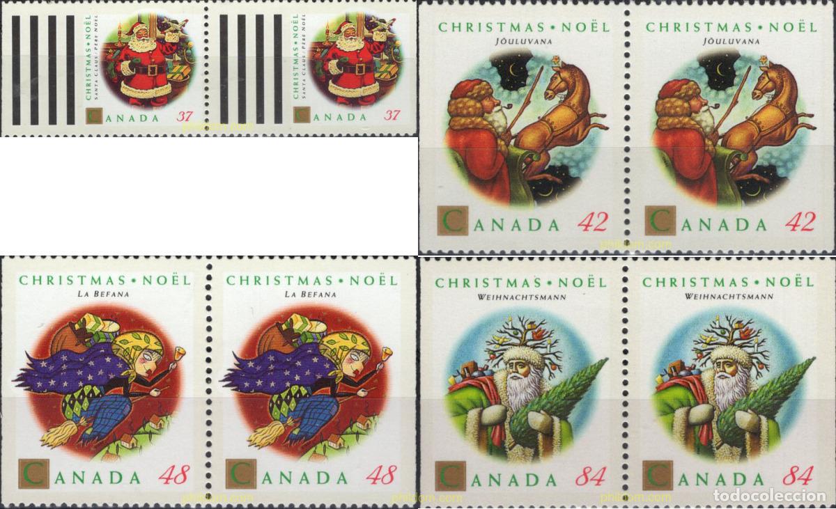 Sellos: 687822 MNH CANADA 1992 NAVIDAD - Foto 1