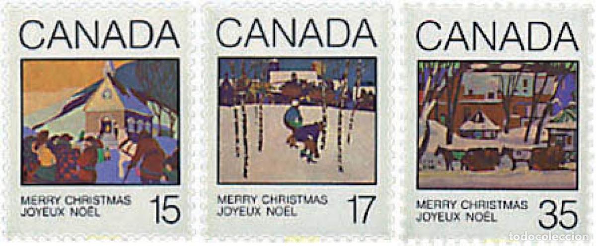 Sellos: 29754 MNH CANADA 1980 NAVIDAD - Foto 1