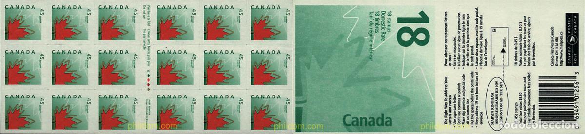 Sellos: 3277 MNH CANADA 1998 SERIE BASICA - Foto 1