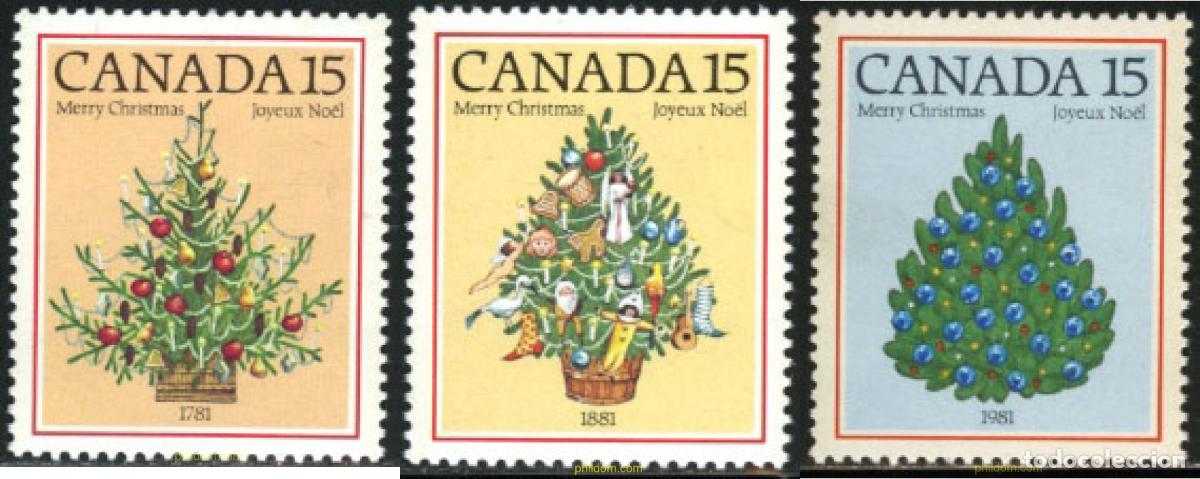 Sellos: 130156 MNH CANADA 1981 NAVIDAD - Foto 1