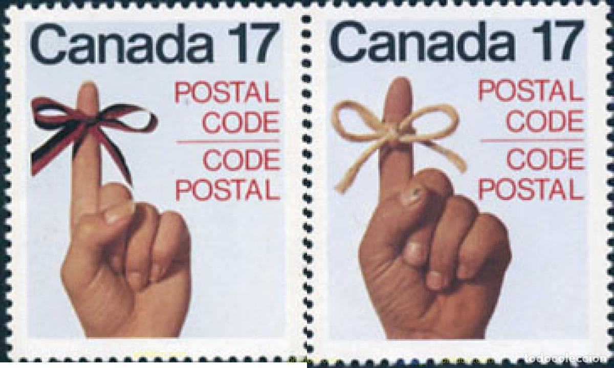 Sellos: 130115 MNH CANADA 1979 CODIGO POSTAL - Foto 1