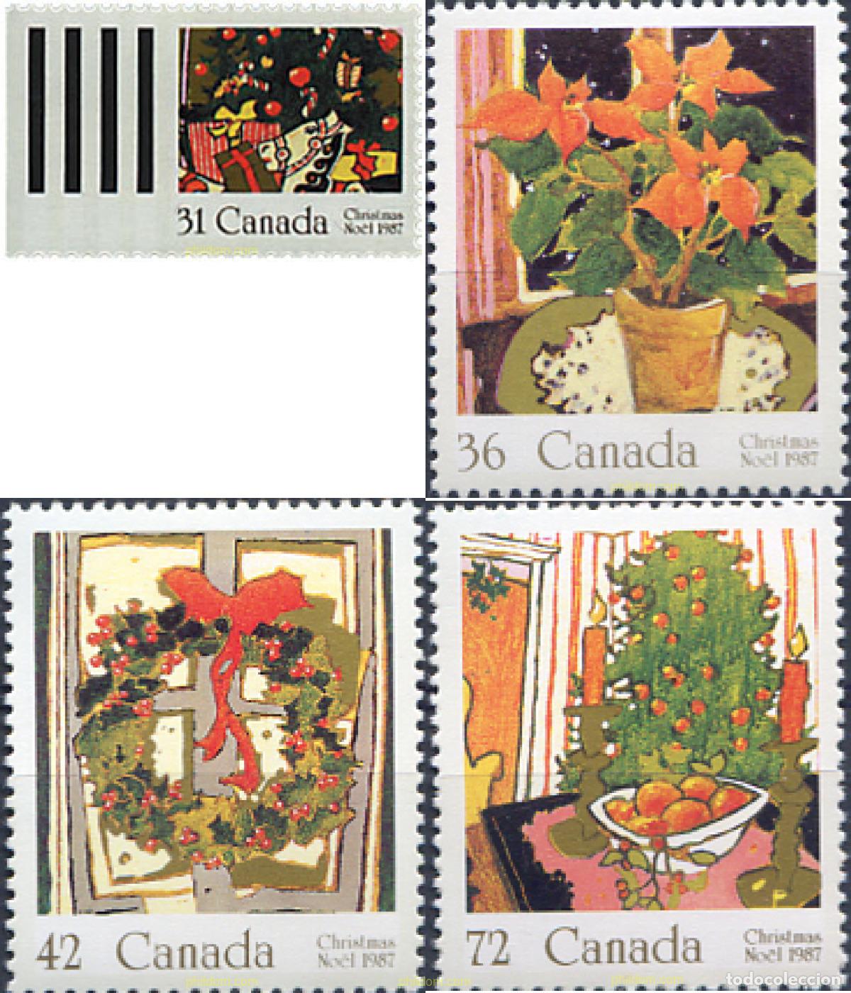 Sellos: 2828 MNH CANADA 1987 NAVIDAD - Foto 1