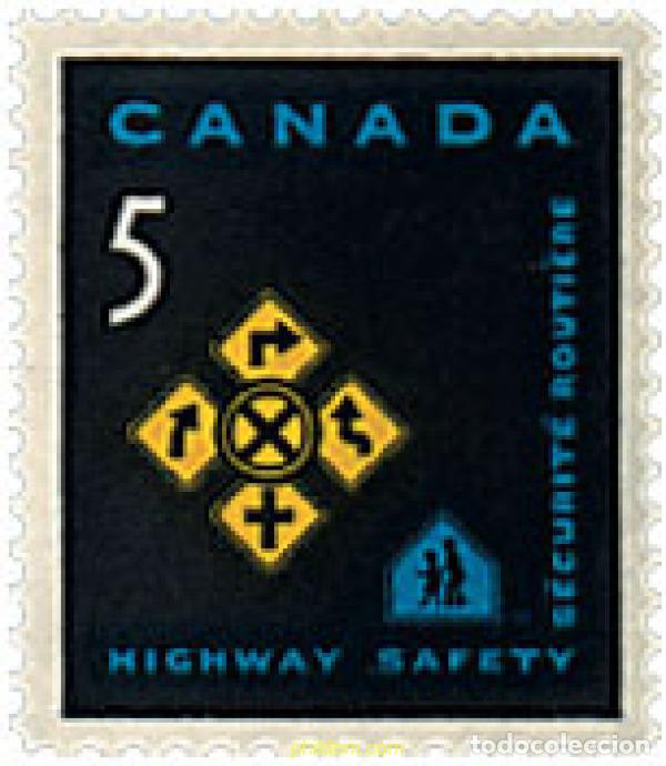 Stamps: 58006 MNH CANADA 1966 12 CONFERENCIA NACIONAL DE LA SEGURIDAD VIAL
