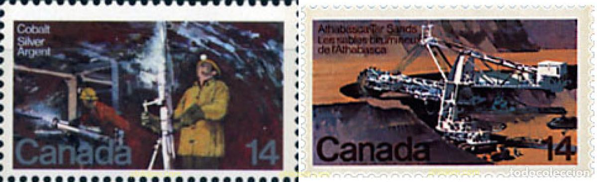 Stamps: 43111 MNH CANADA 1978 EXPLOTACION DE LOS RECURSOS NATURALES