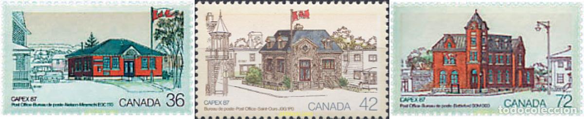 Stamps: 45135 MNH CANADA 1987 CAPEX 87. EXPOSICION FILATELICA INTERNACIONAL