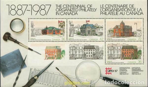 Sellos: 45136 MNH CANADA 1987 CAPEX 87. EXPOSICION FILATELICA INTERNACIONAL