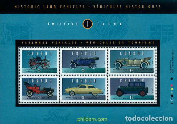 Sellos: 43803 MNH CANADA 1993 VEHICULOS HISTORICOS