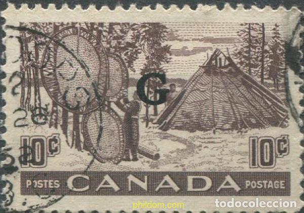 Francobolli: 684576 USED CANADA 1950 MOTIVOS VARIOS