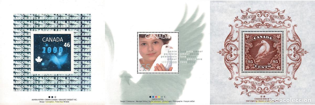 Francobolli: 80280 MNH CANADA 1999 RECUERDO OFICIAL DEL MILENIO