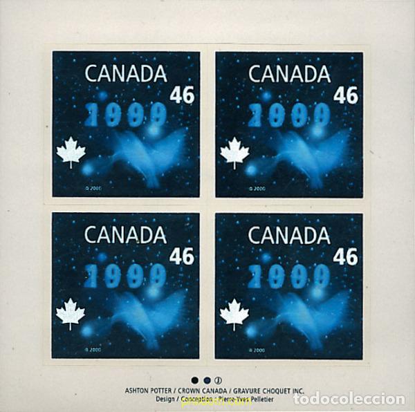 Francobolli: 576201 MNH CANADA 1999 RECUERDO OFICIAL DEL MILENIO