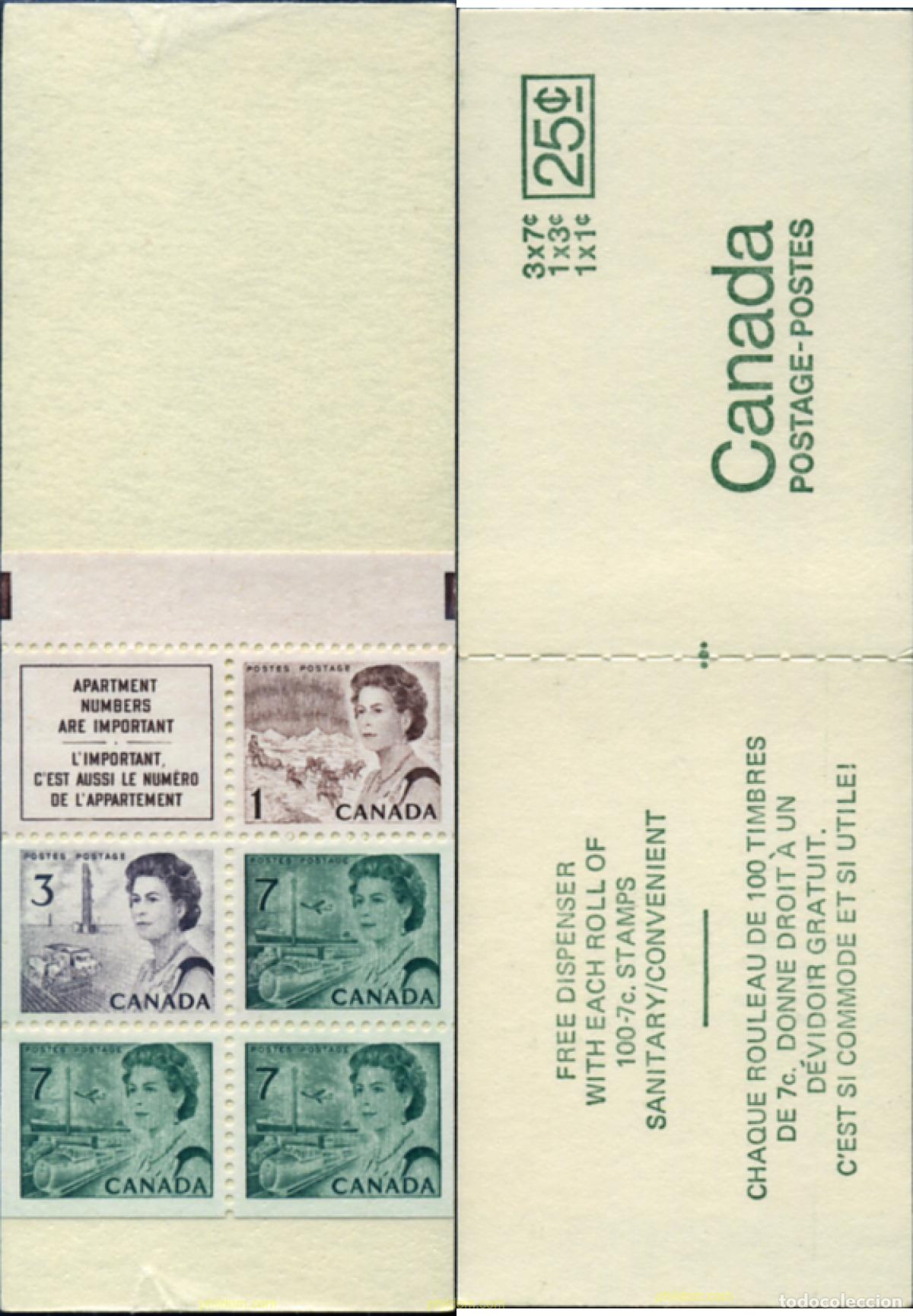 Sellos: 299450 MNH CANADA 1971 SERIE BASICA