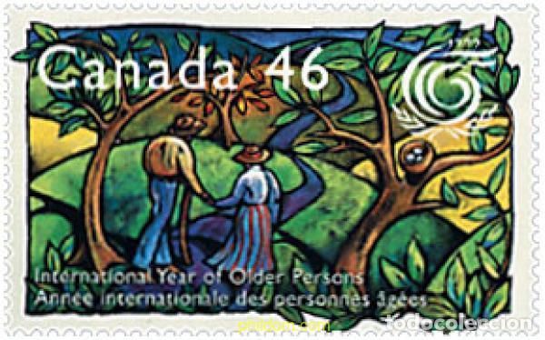 Francobolli: 51045 MNH CANADA 1999 A&Ntilde;O INTERNACIONAL DE LAS PERSONAS MAYORES