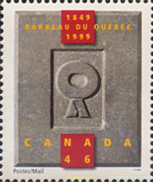 Sellos: 51048 MNH CANADA 1999 150 ANIVERSARIO DE LA ABOGACIA DEL QUEBEC