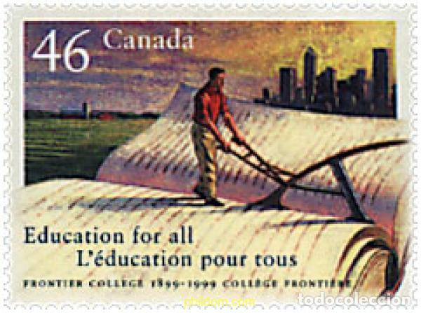 Sellos: 51051 MNH CANADA 1999 CENTENARIO DEL COLEGIO FRONTERA