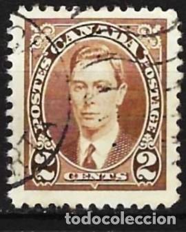Selos: Canad&aacute; 1937 - Mi 198A - YT 191 - El Rey Geoge VI
