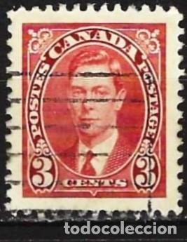 Sellos: Canad&aacute; 1937 - Mi 199A - YT 192 - El Rey Geoge VI