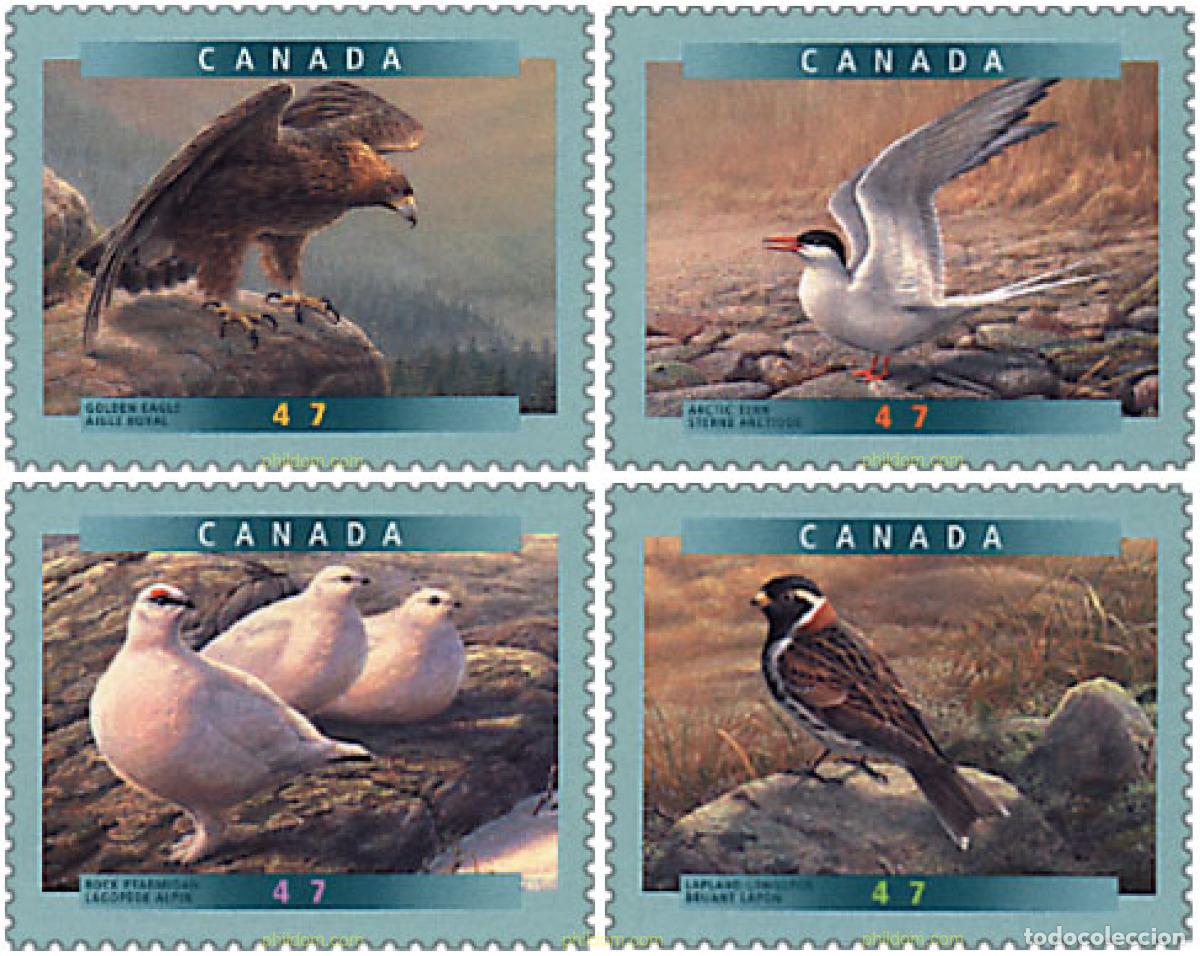 Francobolli: 64326 MNH CANADA 2001 AVES DEL CANADA
