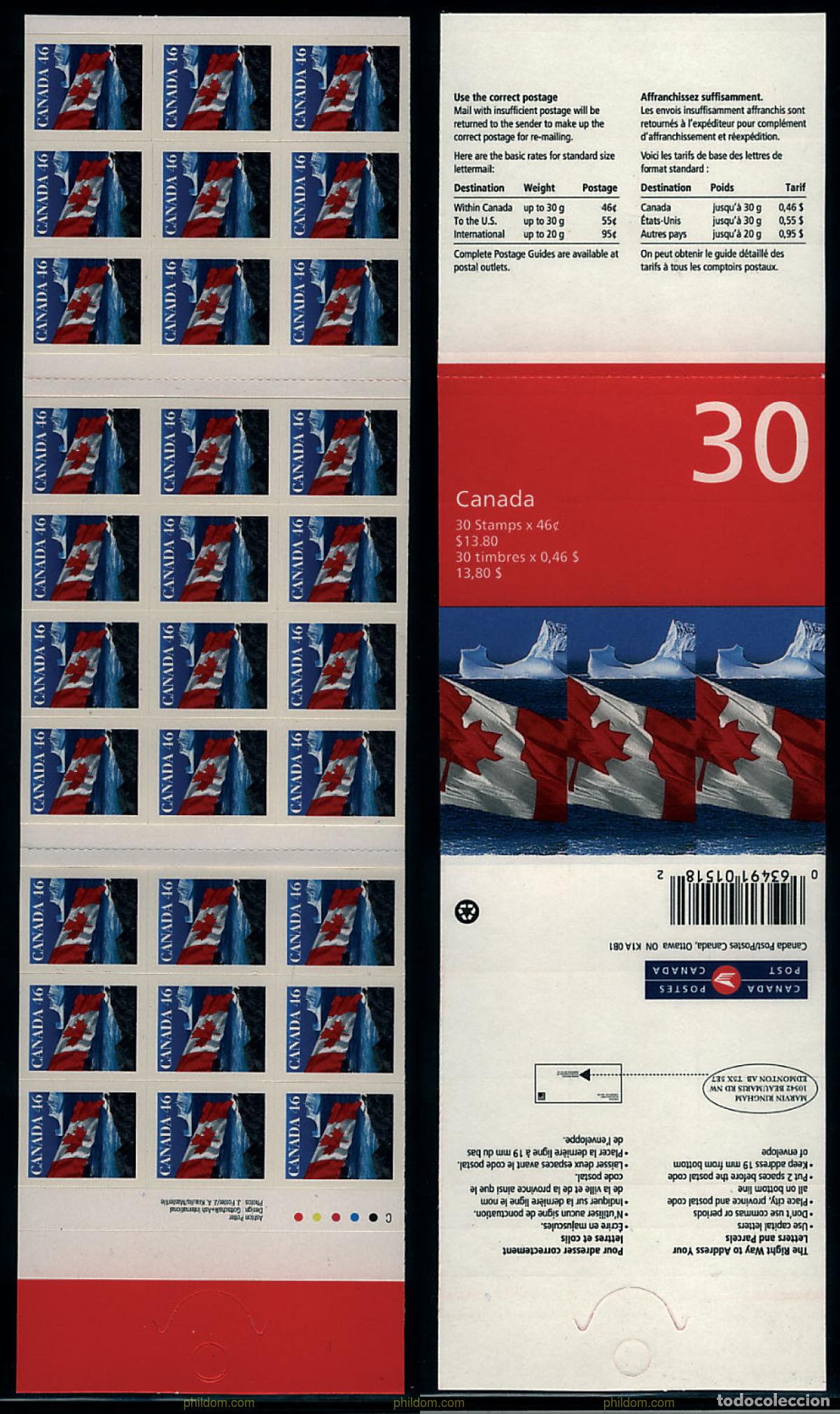 Francobolli: 2416 MNH CANADA 1998 SERIE BASICA