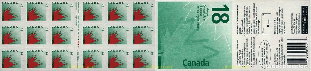 Francobolli: 2417 MNH CANADA 1998 SERIE BASICA
