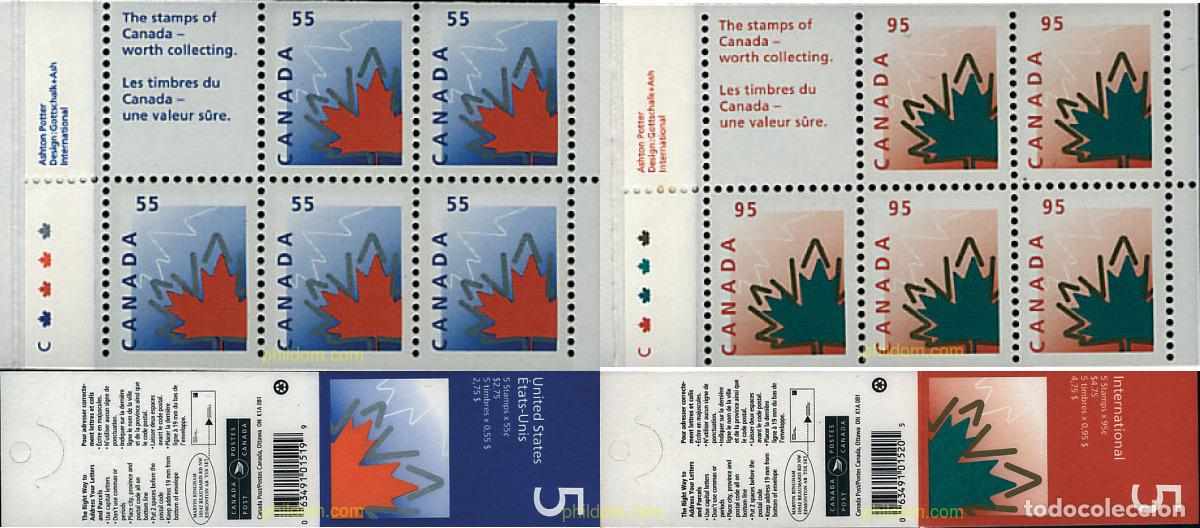 Francobolli: 3533 MNH CANADA 1998 SERIE BASICA