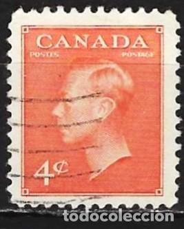 Sellos: Canad&aacute; 1951 - Mi 255A - YT 239A - El rey Jorge VI