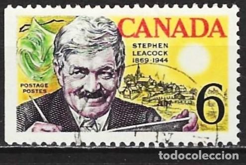 Sellos: Canad&aacute; 1969 - Mi 446 Dl - YT 425 - Stephen Butler Leacock