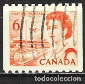 Sellos: Canad&aacute; 1969 - Mi 429 Cx - YT 382 Ab - Reina Isabel II
