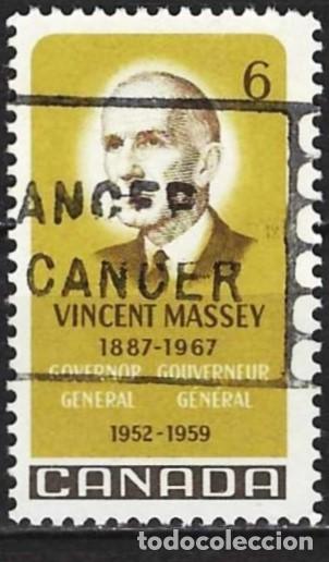 Sellos: Canad&aacute; 1969 - Mi 433 - YT 412 - Vincent Massey
