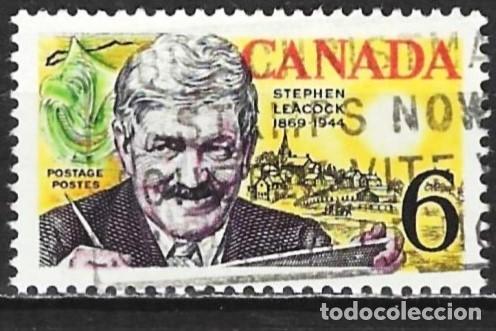 Sellos: Canad&aacute; 1969 - Mi 446 - YT 425 - Stephen Butler Leacock