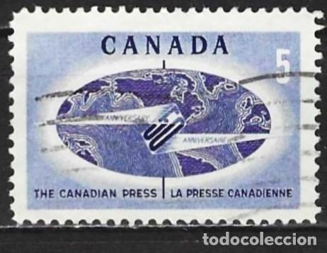 Sellos: Canad&aacute; 1967 - Mi 414 - YT 394 - La Prensa Canadiense
